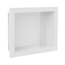 Nicho Parede Embutir Branco Cozinha Banheiro 30x40 Plástico