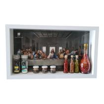 Nicho Porta Tempero Santa Ceia Em Porcelanato 60x30x09cm Nicho Porta Tempero Santa Ceia Em Porcelanato 60x30x09cm