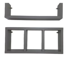 Nicho Prateleira 2 Unidades MDF para decoração de ambientes