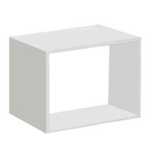Nicho Prateleira Cubo Expositor Para Vitrines 40x35x35cm Branco MDF Nicho Prateleira Cubo Expositor Para Vitrines 40x35x35cm Branco MDF
