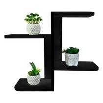 Nicho Prateleira De Parede Flutuante Suspensa Organizadora Decorativa Multiuso Moderna Em Madeira Stair Nicho Prateleira De Parede Flutuante Suspensa Organizadora Decorativa Multiuso Moderna Em Madeira Stair