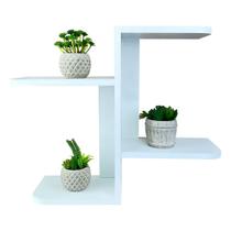 Nicho Prateleira De Parede Flutuante Suspensa Organizadora Decorativa Multiuso Moderna Em Madeira Stair Nicho Prateleira De Parede Flutuante Suspensa Organizadora Decorativa Multiuso Moderna Em Madeira Stair