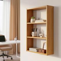 Nicho Prateleira Decorativa De Parede 3 Vãos Sala Quarto