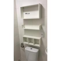 Nicho Prateleira Kit 3 Peças P Banheiro Nicho Prateleira Kit 3 Peças P Banheiro