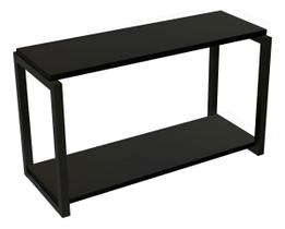 Nicho PRETO Industrial BRASFORMA com 02 Prateleiras 60X24 - NIP26020