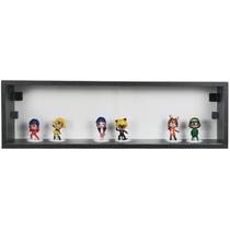 Nicho Preto Puxador Preto 80x23x18 Nicho Preto Puxador Preto 80x23x18