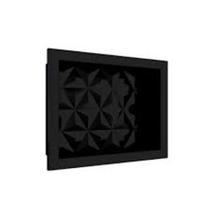 Nicho Preto textura triângulo 30x30MM - Cozimax - 89974 Nicho Preto textura triângulo 30x30MM - Cozimax - 89974