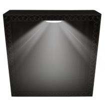 Nicho Quadrado Arabesco com Led 37x37x12 Mdf Pintado