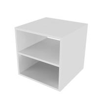 Nicho Quadrado com Prateleira Cubo II Branco Nicho Quadrado com Prateleira Cubo II Branco