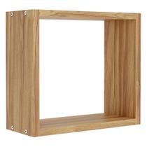 Nicho Quadrado Decorativo 30cm - Peroba Móveis Nicho Quadrado Decorativo 30cm - Peroba Móveis