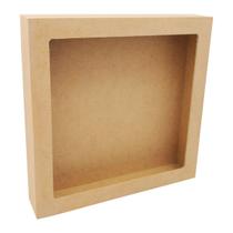 Nicho Quadrado Simples 37x12 Madeira Mdf