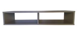 Nicho Rack Suspenso Divisão duplo Prateleira Sala Decoração