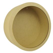 Nicho Redondo Simples 37x15 Mdf Madeira Nicho Redondo Simples 37x15 Mdf Madeira