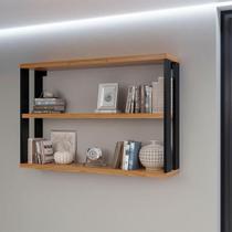 Nicho Retangular 100 Mdf Industrial F26 Dalla Costa Freijó Preto Nicho Retangular 100 Mdf Industrial F26 Dalla Costa Freijó Preto