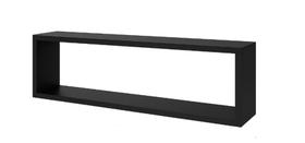 Nicho retangular 50x20x20 preto para decoração escola quarto escritório cozinha Nicho retangular 50x20x20 preto para decoração escola quarto escritório cozinha