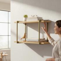 Nicho Retangular Decorativo 80cm Infinity 1609 Genialflex Nicho Retangular Decorativo 80cm Infinity 1609 Genialflex