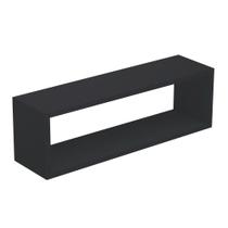 Nicho Retangular Decorativo Trovarelli 70X15X15 Preto