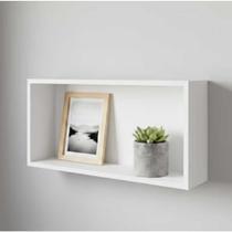 Nicho Retangular Grande 50x25x10 cm 100% MDF para Sala, Quarto e Cozinha Nicho Retangular Grande 50x25x10 cm 100% MDF para Sala, Quarto e Cozinha