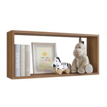 Nicho Retangular Grande Meu Fofinho para Quarto Infantil Marrom Nicho Retangular Grande Meu Fofinho para Quarto Infantil Marrom