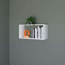 Nicho Retângulo Moderno Hall Sala Decorativo Quarto MDF Resistente