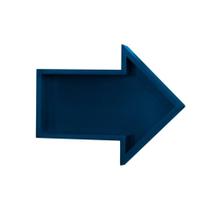 Nicho Seta Azul Prateleira Decorativa Para Quarto Infantil Menina Menino Organizador Mobília Decor