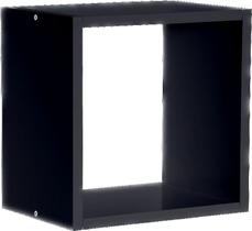 Nicho Simples Me Leve em MDF Preto 1,2x27x24,5x15cm - PratK