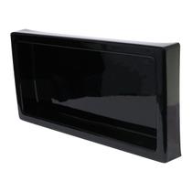 Nicho Sobrepor Grande Instala Fácil Preto 30x78,5cm