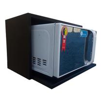 Nicho Suporte Microondas 60(l)x40(a)x45 Preto Bilhó Móveis