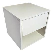 Nicho Suspenso 100% Mdf 30x30x30cm Para Cabeceira De Cama