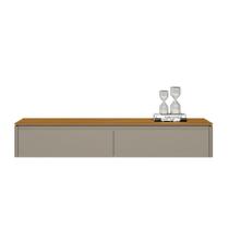 Nicho Suspenso Curvo 1.4 com Portas Linea Brasil