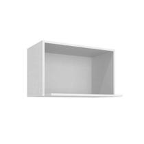 Nicho Suspenso Forno Microondas 100% MDF Unic Plan 38 x 60 Cm Branco