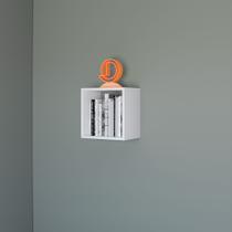 Nicho Suspenso Quadrado Expositor Moderno Decorativo Quarto Sala Hall de Entrada