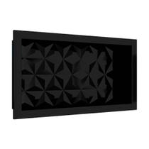 Nicho Texturizado Marmore Sintético Cozimax - 60x30cm - Preto
