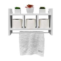 Nicho Toalheiro Branco 45 x 30cm para Banheiro
