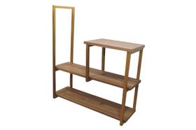 Nicho Triplo Metalon 120x15 Dourado Metalico 03