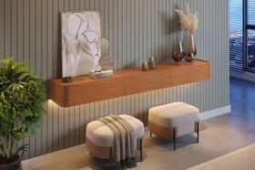 Nicho Union 3 Gavetas Com Led