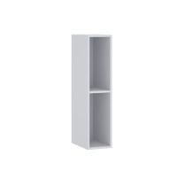 Nicho Vertical 20cm Premium Luciane Móveis Cinza Cristal