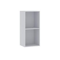 Nicho Vertical 40cm Classic Luciane Móveis Cinza Cristal