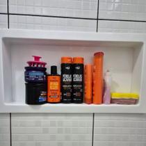 Nichos de Embutir em plástico super resistente Com alto brilho Para Embutir Banheiro e Cozinha Nichos de Embutir em plástico super resistente Com alto brilho Para Embutir Banheiro e Cozinha