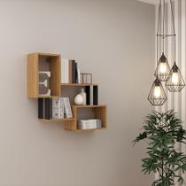 Nichos Decorativos 81,5cm Estilo Industrial F25 Pradel Móveis