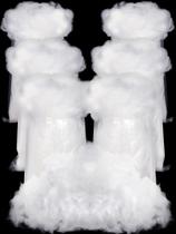 Nieve Artificial Riakrum Fibra Decorativa 360g