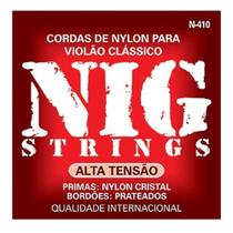 NIG - Cordas Para Violão Nylon Alta Tensão N410