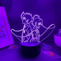 Night Light 3D Acrylic Your Name Anime com toque colorido Night Light 3D Acrylic Your Name Anime com toque colorido