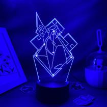 Night Light 3D Genshins Impacts Game Sign USB Touch Control