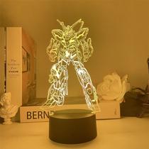 Night Light 3D Gundam USB Várias ilustrações para crianças Night Light 3D Gundam USB Várias ilustrações para crianças