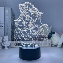 Night Light Dates A Lives Tokisakis Kurumis 3D LED Color