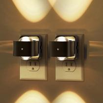 Night Light Jandcase Plug-in Wall 0-150LM Super Bright, pacote com 2 Night Light Jandcase Plug-in Wall 0-150LM Super Bright, pacote com 2