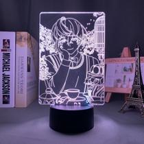 Night Light Mystery Messenger Acrílico 3D Colorido Touch 16 cm