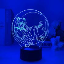 Night Light Sailor Moon 3D Creative Anime Girly Colorful