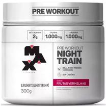 Night Train - Pré Treino Noturno Sem Cafeína - 300g - Max Titanium